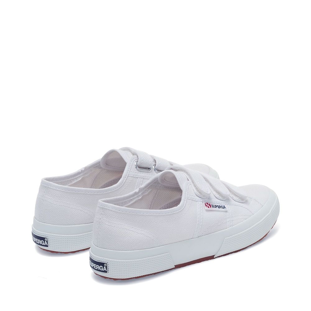 Superga 2750 Cot3strapu White Sneakers - Women's Sneakers USA | US1329782